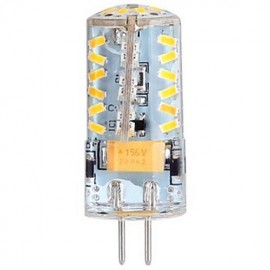 3W G4 LED Corn Lights / LED Bi-pin Lights T 57 SMD 3014 250 lm Warm White DC 12 / AC 12 / AC 24 / DC 24 V
