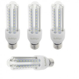 4PCS E27 9W 750lm Warm White/White Light 48 SMD 2835 LED Corn Lamps (AC 85-265V)