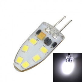 G4 Silicone 3W 200lm 3500K/6500k 12x SMD 2835 LED Warm/Cool White Light Bulb Lamp (AC/DC 12V)