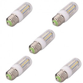 5pcs 36LED E27 LED Corn Lights 5730 LED Cool Warm White Lights Lamp Bulb(AC220-240V)