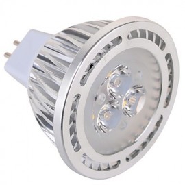 GU5.3(MR16) 5W 3 x 3030 SMD 450 LM Warm White / Cool White MR16 Decorative Spot Lights AC 85-265 / AC 12 V