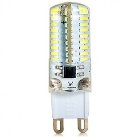 5 pcs G9 6W 72 SMD 3014 580 LM Warm White / Cool White T Decorative Bi-pin Lights AC 220-240 V