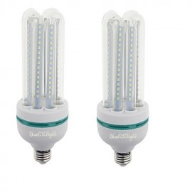 2PCS E27 24W 2000lm Warm White/White Light 120 SMD 2835 LED Corn Lamps (AC 85-265V)