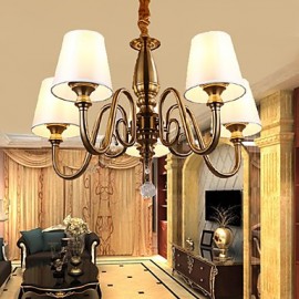 Chandeliers Modern/Contemporary Living Room/Bedroom/Dining Room/Study Room/Office Metal