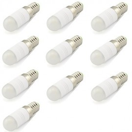 2W E14 LED Bi-pin Lights T 1 COB 180 lm Warm White / Cool White Decorative V 10 pcs