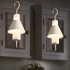 2 Light Mini Style Modern/Contemporary Living Room/Bedroom/Dining Room/Study Room/Office Metal Pendant Light