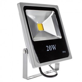 20W 1500-1600LM 6000-6500K Natural White Light Waterproof LED Flood Lamp (85-265V)