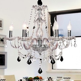 Candle Featured Luxury 6 Lights Chandelier