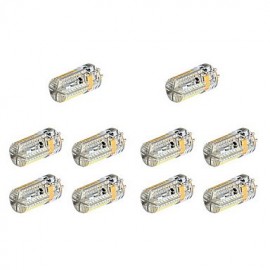 4W G4 72SMD 3014 360 lm Warm/Cool White DC 12/24V/AC 12/24 10pcs