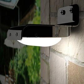 16-LED White Light LED Solar Light Sound Sensor Wall Garden Light