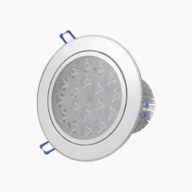 8A Lighting 6" 18W High Power LED 1440LM 2800-6500K Warm White/Cool White Recessed LED Downlights AC85-265V
