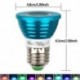 4PCS E27 3W 1-LED Multi-Colored RGB Light Bulb w/ Remote Control (AC 85-265V)