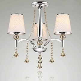 40w Modern/Contemporary Crystal Chrome Metal Chandeliers Bedroom / Dining Room / Study Room/Office / Hallway