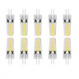 5W G4 LED Bi-pin Lights T 12 SMD 5730 350 lm Warm White / Cool White Waterproof DC 12 V 10 pcs