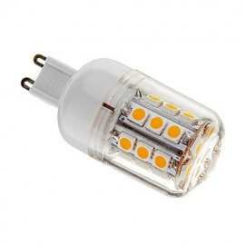 4W G9 LED Corn Lights T 30 SMD 5050 400 lm Warm White Dimmable AC 220-240 V