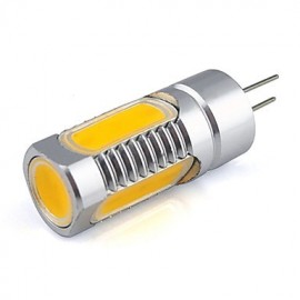 Aluminium G4 6W COB LED Spot Light for Indoor RV Marine Boat Lights 440 lm Warm White / Cool White DC 12V (1 Piece)