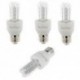 4PCS E27 3W 210lm Warm White/White Light 16 SMD 2835 LED Corn Lamps (AC 85-265V)