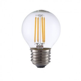 3.5W E26 LED Filament Bulbs G16.5 4 COB 350 lm Warm White Dimmable 120V 1 pcs