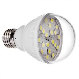 E27 3.0W 20x5050SMD 240-300LM 6000-6500K Cool White Light LED Bulb (220V)