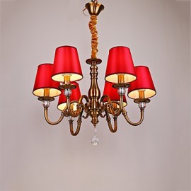 Chandeliers Modern/Contemporary Living Room/Bedroom/Dining Room/Study Room/Office Metal