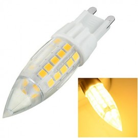 G9 5W 400lm 3500K/6500k 44x2835 LED Warm/Cool White Light Bulb Lamp (AC220-240V)