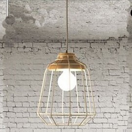 Metal Chandelier lighting C Simple Bedroom Study Restaurant Bar