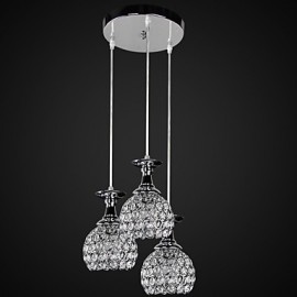 Crystal Chandeliers, Modern/Contemporary Living Room Metal