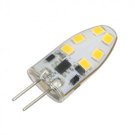 G4 Silicone Seal 3W 200lm 3500K/6500k 12x SMD 2835 LED Warm/Cool White Light Bulb Lamp (AC/DC 12V)