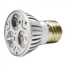 MR16 3W 1W*3 LEDs 270-300LM Warm White/White Light LED Spot Bulb (AC 100--220V)