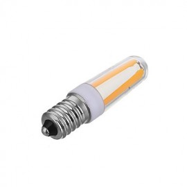 E14 Dimmable 4W 400lm COB LED Warm/Cool White Light Filament Bulb (AC220-240V)