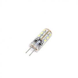 10PCS G4 2W 180lm 3000/6000K 24*SMD3014 LED Corn Crystal Lamp Bead (DC12V)-Environmental protection silicone