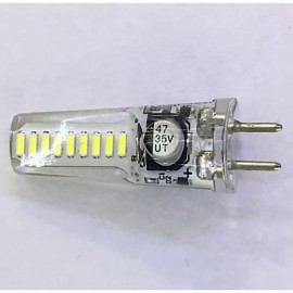 1 pcs GY6.35 3W 18x3014SMD 300 LM Warm White / Cool White T Decorative Bi-pin Lights AC/DC 12V