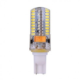 1 pcs T10 6W 72 SMD 3014 540 lm Warm White / Cool White Decorative LED Corn Lights AC/DC 12-24V