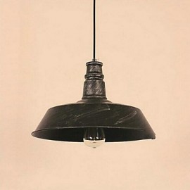 Modern Pendant Light in Circle Featured Lampshade