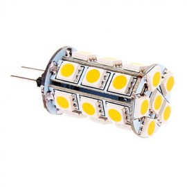 5W G4 LED Corn Lights T 24 SMD 5050 370 lm Warm White DC 12 V