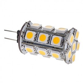 3W G4 LED Corn Lights T 24 SMD 5050 290 lm Warm White DC 12 V