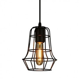 Stylish Europe Style Vintage Chandeliers for Dining Room, Black Pendant Light