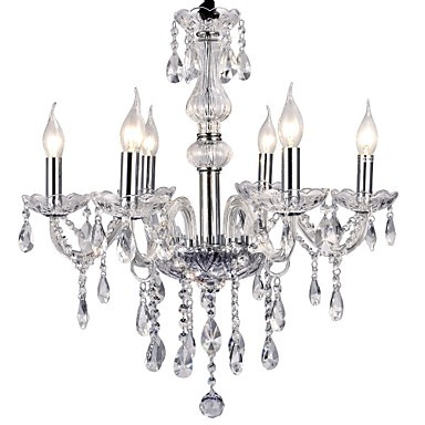 Max 40W Modern/Contemporary Electroplated Metal Chandeliers Living Room ...