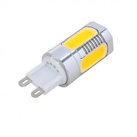 G9 7.5W 650LM 3000K/6500K 5-COB Warm/Cool White Light LED Bulb (AC 220~240V)