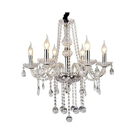 Max 40W Modern/Contemporary Crystal Electroplated Metal Chandeliers ...