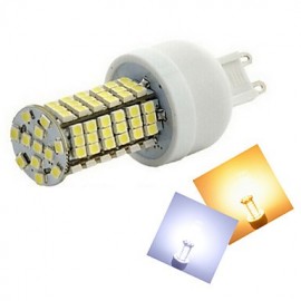 1 pcs Ding Yao G9 12W 144X SMD 3528 500-600LM 2800-3500/6000-6500K Warm White/Cool White Corn Bulbs AC 220-240V