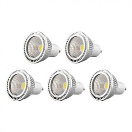 5 pcs Bestlighting GU10 5 W 1 X COB 450 LM K Warm White/Cool White Dimmable Spot Lights AC 220-240/AC 110-130 V