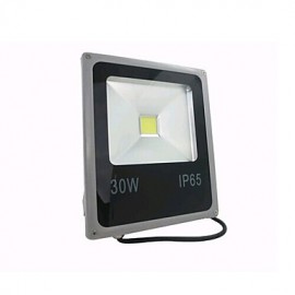 30W 1 High Power LED 2400 LM Warm White / Cool White LED Flood Lights AC 85-265 V