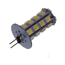 G4 GZ4 MR11 6W 30x5050SMD LED 550LM 3500K 6000K Warm White/Cool White LED Spot Lights Light Bulb DC12V