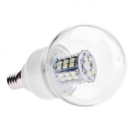 4W E14 LED Globe Bulbs G60 48 SMD 3528 250 lm Warm White / Cool White AC 220-240 / AC 110-130 V