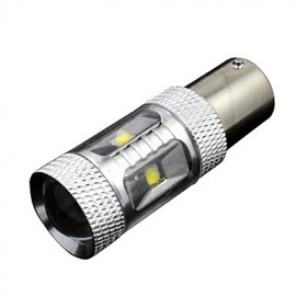 1156 (P21W Ba15s) 30W 6xCREE Cold White 2100LM 6500K for Car Turn Signal Light (AC/DC12V-24)