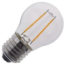 E27 Small Glass LED Filament Bulb for Indoor AC 220V - 240V Warm Bulbble (1 Piece)