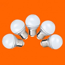 5 pcs E26/E27 3 W 9 SMD 2835 220 LM Warm White/Cool White G45 Globe Bulbs AC 220-240 V