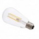 6W E27 LED Filament Bulbs ST58LF 4 COB 600 lm Warm White Dimmable / Decorative AC 220-240 V 6 pcs