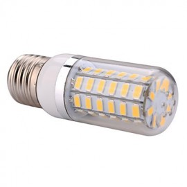 E27 12W 56x5730SMD 1200LM 2800-3200K /6000-6500K Warm White/Cool White Light LED Corn Bulb (AC 110-130V/AC 220-240V)